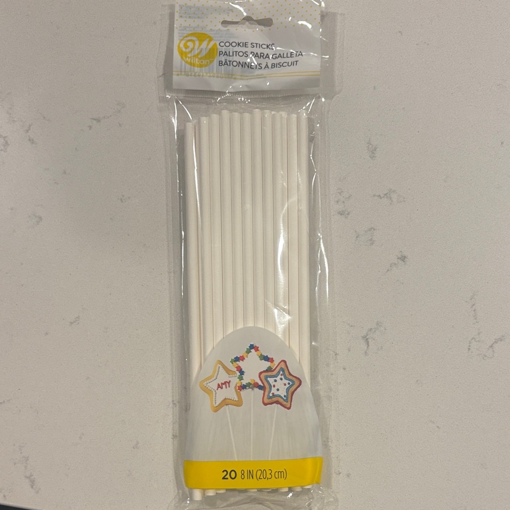 Wilton White Cookie Sticks for Creative Treats